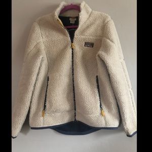 L.L. Bean Pile Fleece Jacket (size M)